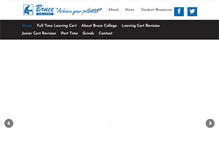 Tablet Screenshot of brucecollege.ie